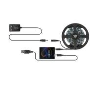 Jooehyer Striscia A LED USB 5V per Illuminazione il Mobiletto Luce il Letto TV Retroilluminazione Camera da Letto Illuminazione Domestica DIY 5 Metri Spina UE