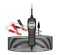Jooehyer Tester per Elettrico P100 da 5-40 V con Display LCD, Tester di Tensione e, Tester per Circuito Elettrico per Auto