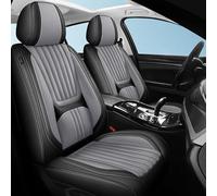 Jooexel Coprisedili universali per auto, adatti per Jeep Avenger Cherokee KJ Cherokee KJ Cherokee KK Cherokee KK Cherokee KL set di coprisedili in pelle nappa di alta qualità