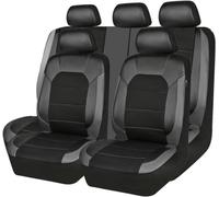 Jooexel Coprisedili universali per auto, adatti per Mitsubishi ASX Pajero Sport Pajero Eclipse Cross Grandis Cuero traspirante in pelle mesh coprisedili