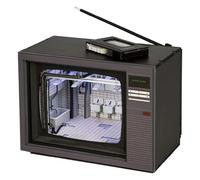 Joohour Kit fai da te per angolo libri, miniatura per casa delle bambole, inserto per libreria, decorazione vicolo 3D, puzzle in legno 3D, fermalibri con luce LED, regalo per adolescenti e adulti