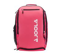 JOOLA Borsa per pickleball, Vision II Deluxe Pickleball, grande borsa per paddle adatta a 4 racchette e attrezzi da pickleball, gancio da recinzione, tasche extra, scarpiera ventilata, rosa, rosa,