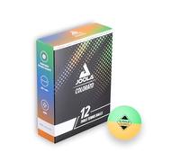 Joola Colorato - Set di Palline da Ping Pong con 12 Palline Colorate