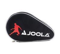 JOOLA, Custodia per Racchette da Ping Pong “Pocket Double”, per 2 Racchette, Impermeabile, Nero/Rosso, 28 x 17 x 4 cm