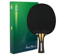 JOOLA Hugo Calderano Infinity Carbon - Racchetta da ping pong ad alte prestazioni - Impugnatura ergonomica e confortevole - Gomme approvate ITTF - Racchetta da competizione per giocatori potenti