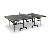 JOOLA Inside J18 - Tavolo da ping pong per interni, struttura pieghevole, montaggio rapido, rete inclusa, grigio, 274 x 152,5 x 76 cm