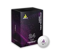 JOOLA Palline da ping pong 3-Star, qualità premium, 3 stelle, eccellenti caratteristiche di gioco e lunga durata, compatibili con ambienti interni ed esterni,24 pezzi