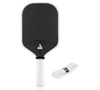JOOLA Perseus MOD TA 15 Pro Player Edition - Pagaia da pickleball da 16 mm, con nucleo di propulsione Gen 3 e tecnologia di superficie in carbonio caricata, in fibra di carbonio, con bordo bianco