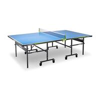 JOOLA Rally Outdoor Tavolo da Ping Pong Professionale, Superficie Composita in Alluminio 6 mm, Resistente alle Intemperie, Pieghevole, Blu, 274 x 152,5 x 76 cm