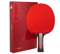 JOOLA RED Carbon Racchetta Ping Pong Carbonio con Confezione Magnetica | Racchetta ping pong JOOLA RED Carbon, telaio carbonio leggero, confezione magnetica premium, controllo e velocità, rosso