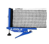 JOOLA Rete da ping pong KLICK - set da ping pong indoor per il tempo libero - tecnologia di fissaggio - regolabile in altezza con vite di bloccaggio, blu, 183 x 15,25 cm.