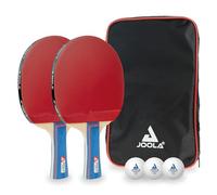 Racchette da ping pong e 3 palline Joola Duo (x2) Rouge TU