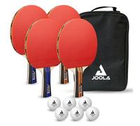 JOOLA Set Family Advanced, Ping Pong Unisex, Adulto, Multicolore, 20 x 27 x 8 cm