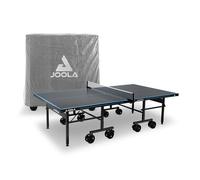 JOOLA Tavolo da ping pong professionale per esterni, resistente alle intemperie, superficie composita in alluminio e plastica da 6 mm, telaio pieghevole, inclusa rete da ping pong