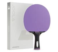 JOOLA White Infinity Carbon - Racchetta da ping pong con carbonio 3K, gomma MICRON+ e VIBRO CONTROL