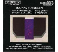 Joonas Kokkonen Durch Einen Spiegel (Vanska, Soderblom, Lahti So) (CD) Album