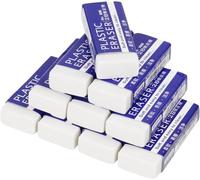 joonnair 10 pezzi 5 * 2CM Morbido Gomma Bianche 2B Gomma da Cancellare Durevole, Durevole e Pulita, 2B Gomme da Cancellare Bianche per Scuola, Ufficio, Schizzi, Arte e Matita