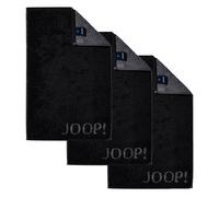 JOOP! Asciugamano 'Doubleface' grigio scuro / nero Uomo - Accessori - Accessori per la casa JOOP! One Size