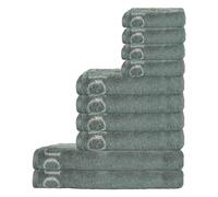 Joop Asciugamano Set, 10-tlg Classic,2x Asciugamano,4x Gästetuc