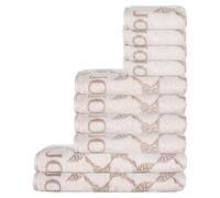 Joop Asciugamano Set, 10-tlg - Fiordaliso, 2x Asciugamano, 4x Ospiti