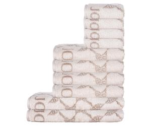 Joop Asciugamano Set, 10-tlg - Fiordaliso, 2x Asciugamano, 4x Ospiti