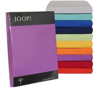 Joop! Basic Lenzuolo con angoli in jersey di cotone mako, cotone, grigio, 140 x 200-160 x 200 cm