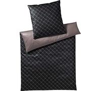 Joop! Biancheria da letto Cornflower Double 4083 Shiny Black - 09 80 x 80 cm - 135 x 200 cm