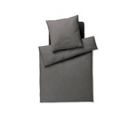 JOOP Biancheria da letto in flanella SOFT 70x90cm/140x200cm antracite grigio