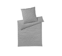 JOOP Biancheria da letto in raso jacquard DOTS 70x90cm/140x200cm Grafite grigio