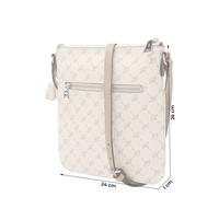 JOOP! Borsa a tracolla 'Flora 1.0 Dia' stucco / antracite / offwhite Donna JOOP! One Size