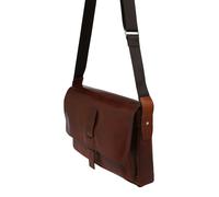 Joop! Messenger in pelle 37 cm Scomparto per laptop darkbrown (4140003464-702)