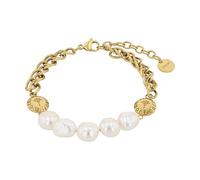 JOOP! - Bracciale da Donna in Acciaio inox - Placcato Oro/Dorato - Con Perle - JOO-B0021
