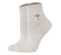 JOOP Calze Quartersocken da Donna 2 Pezzi Daily Glam GOTS Cotone Mix
