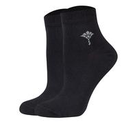 JOOP Calze Quartersocken da Donna 2 Pezzi Daily Glam GOTS Cotone Mix
