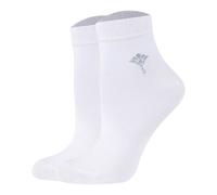 JOOP Calze Quartersocken da Donna 2 Pezzi Daily Glam GOTS Cotone Mix