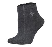 JOOP Calze Quartersocken da Donna 2 Pezzi Daily Glam GOTS Cotone Mix