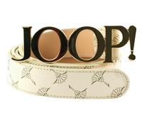 JOOP cintura 3,0 CM Women's Logo Belt W110 Cream White