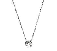JOOP! Collana con ciondolo Collana da donna in argento 925, con zirconi sintetici, 42+3 cm, argento, Fornita in confezione regalo per gioielli, 2030996