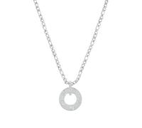 JOOP! Collana da donna con catena e ciondolo in acciaio inossidabile, 45+5 cm, argento, fornita in confezione regalo per gioielli, 2038966, Coniare