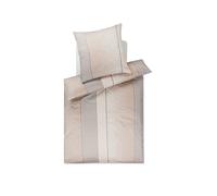 JOOP Completo letto in raso LEO 70x90cm / 140x200cm Sabbia beige