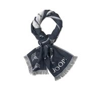 JOOP Herren Schal - Feris, Sciarpa in Tessuto, Cornflower, Logo Bicolore