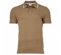 JOOP! Jeans Maglietta 'Agnello' marrone / bianco Uomo JOOP! Jeans L marrone / bianco