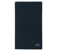 Joop Jeans Uomo Sciarpa - Francis, Sciarpa, Costine, Mix Lana, Tinta Unita Blu