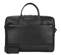 Joop! Manciano Valigetta Vera Pelle 39 cm Vano porta PC nero