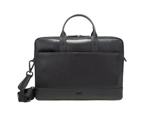 Joop! Manciano Valigetta Vera Pelle 39 cm Vano porta PC nero