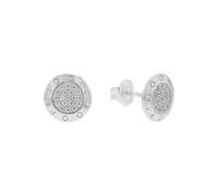 JOOP! - Orecchini da Donna in Argento 925 - con Zircone - Orecchino a Perno a Cerchio - JOO-E0009