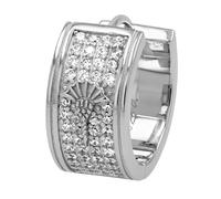 JOOP! - Orecchini da Donna in Argento 925 - Creoli a Fiordaliso - JOO-E0041
