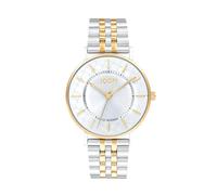 JOOP! Orologio analogico al quarzo da donna con bracciale in acciaio inossidabile, bicolore, resistente all'acqua fino a 5 bar, sistema di fine vita, fornito in una confezione regalo, 2033711