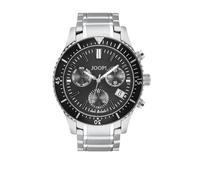 Joop! Orologio da polso da uomo, analogico, con cinturino in acciaio inox, argento, impermeabile, 20 bar, in confezione regalo, 2028338, argento