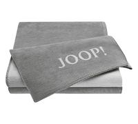 Joop! Plaid tinta unita double-face in cotone e dralon, 200 x 150 cm, 564382